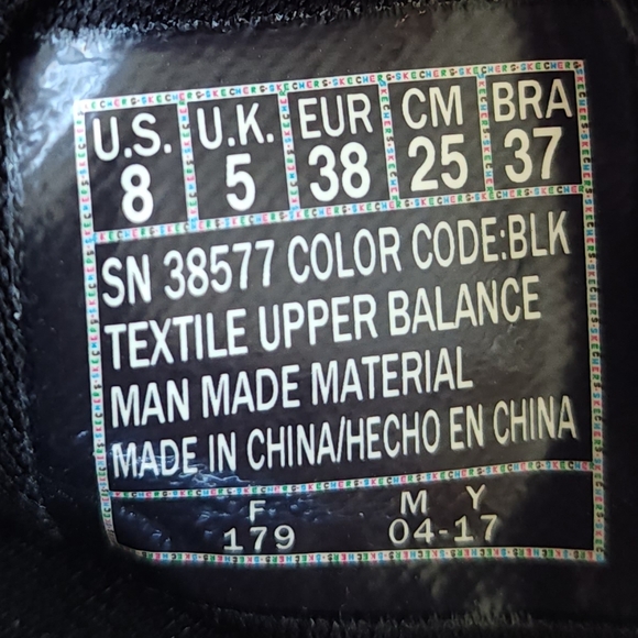 Skechers Cali Rumblers Heathering Heights Women's Size 8 - Picture 8 of 8